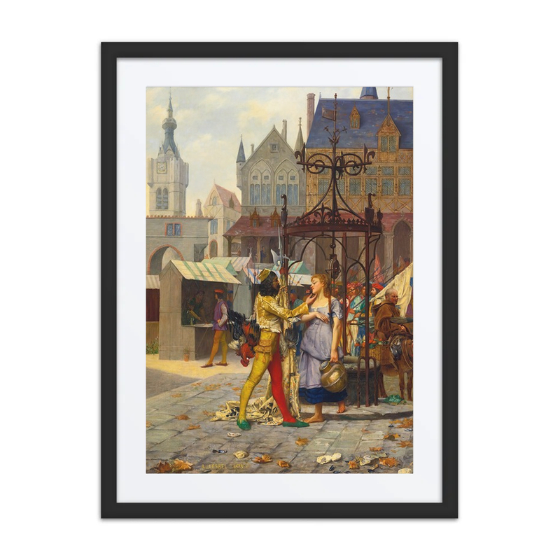 Flirtation in the Town Square