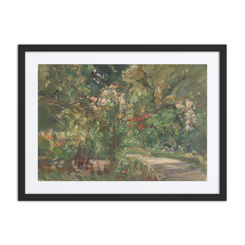 Flowering Shrubs in a Kitchen Garden