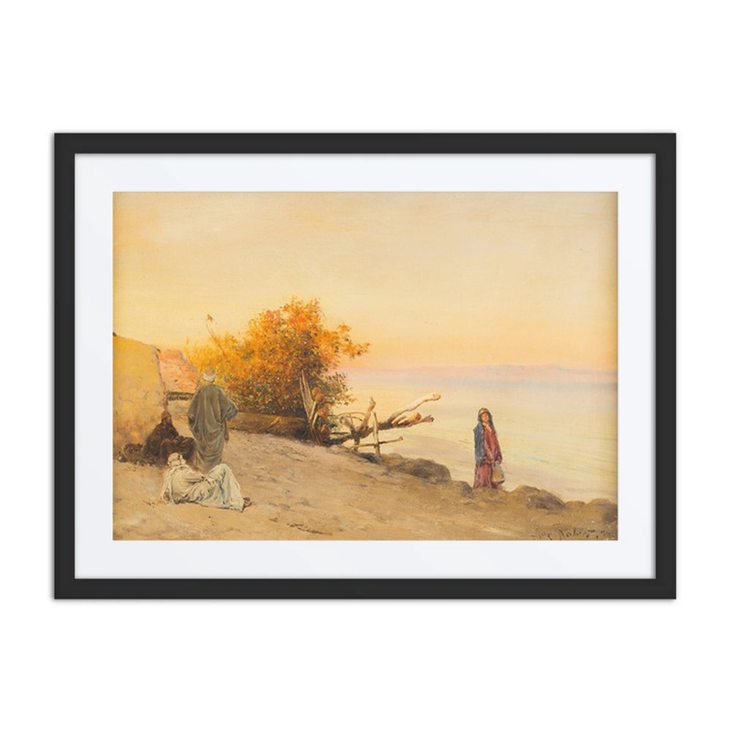 Folk Fetching Water in Upper Egypt