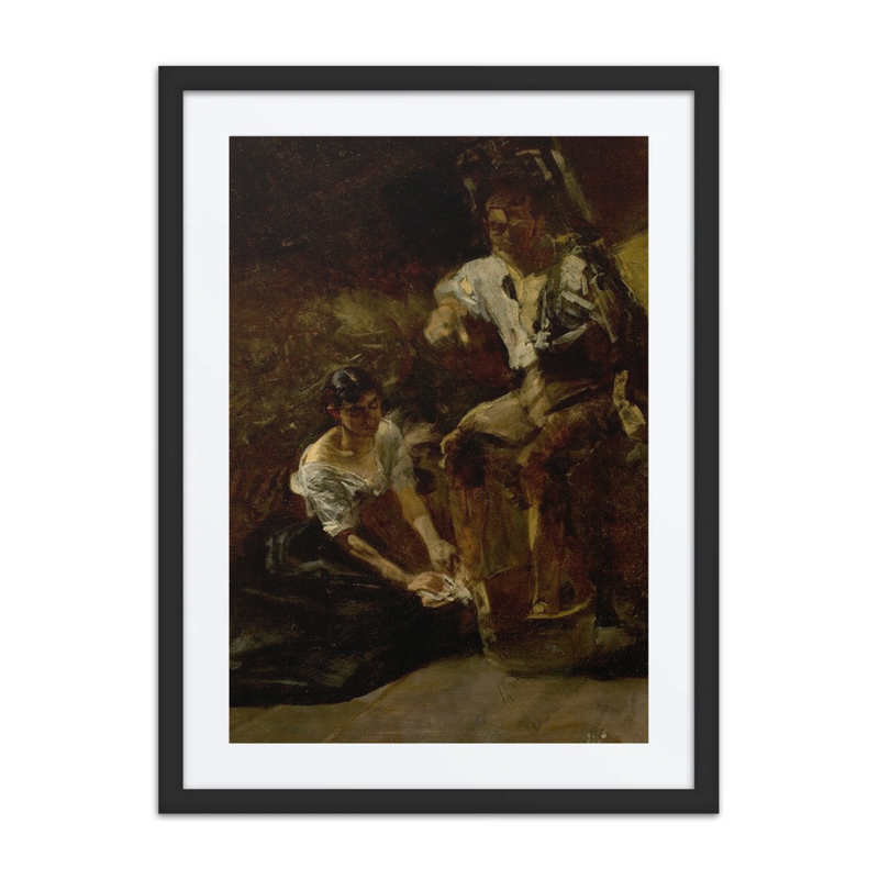 Foot Washing (Siberian Scene)