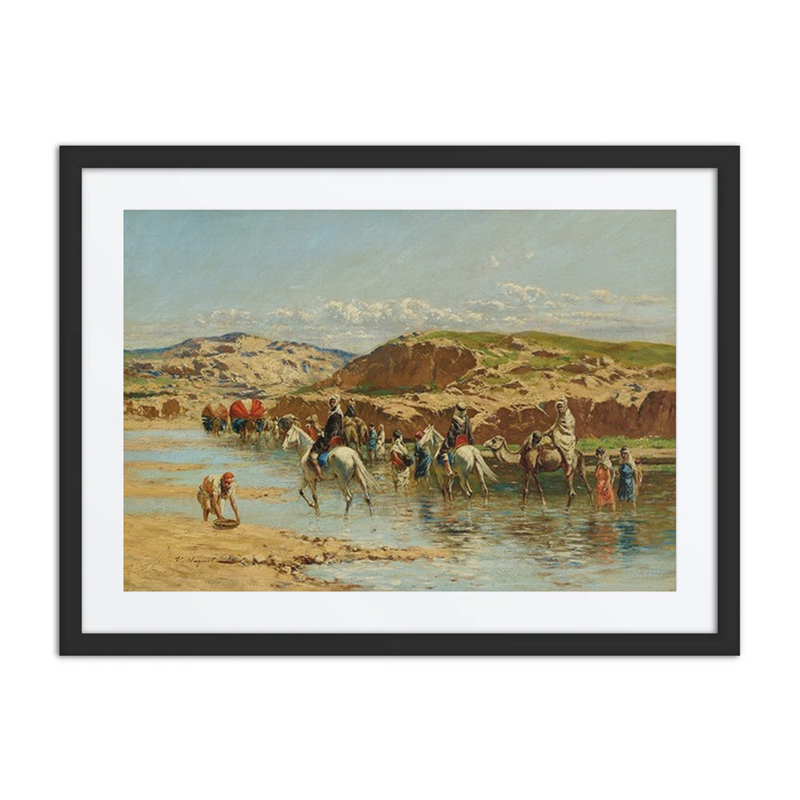 Fording a River, Algiers