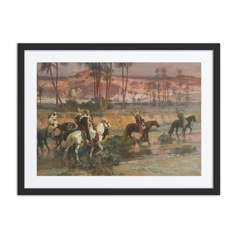 Fording the Stream, Algeria