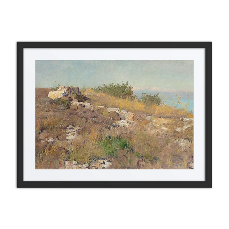 Foreground Study on the Mediterranean