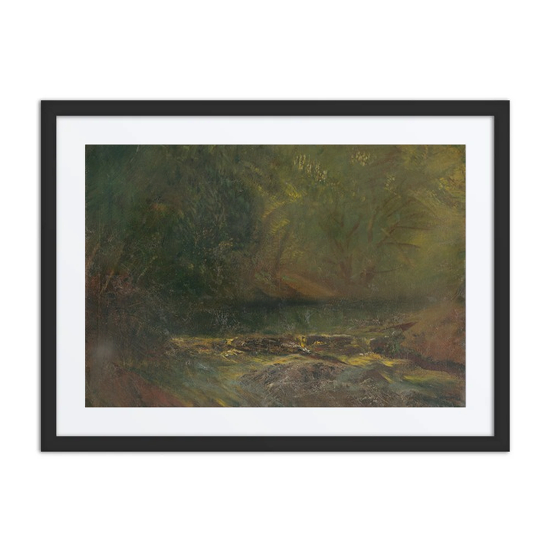 Forest Interior with a Brook