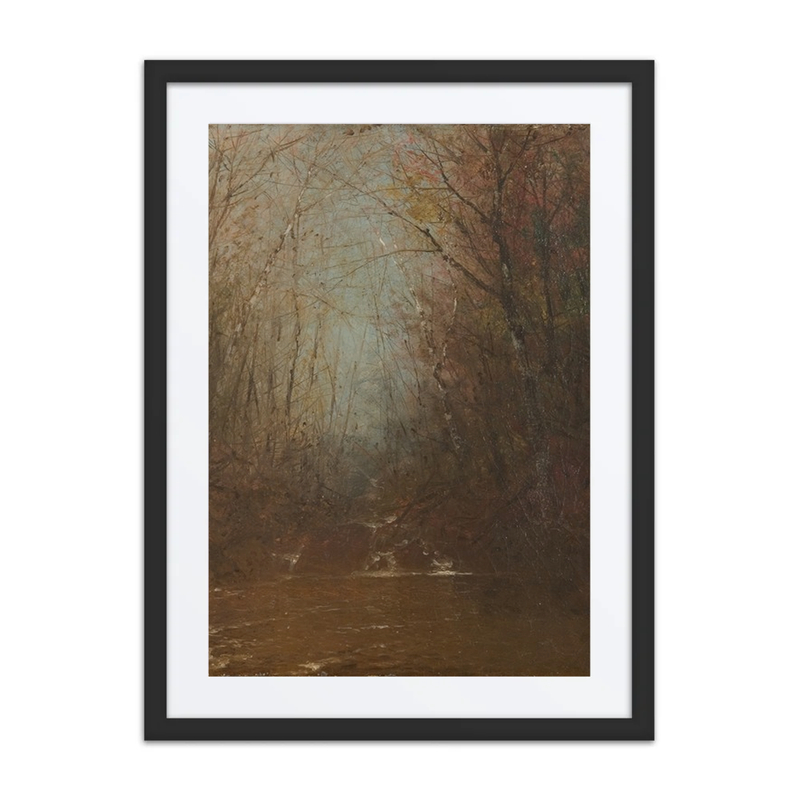 Forest Interior with Stream