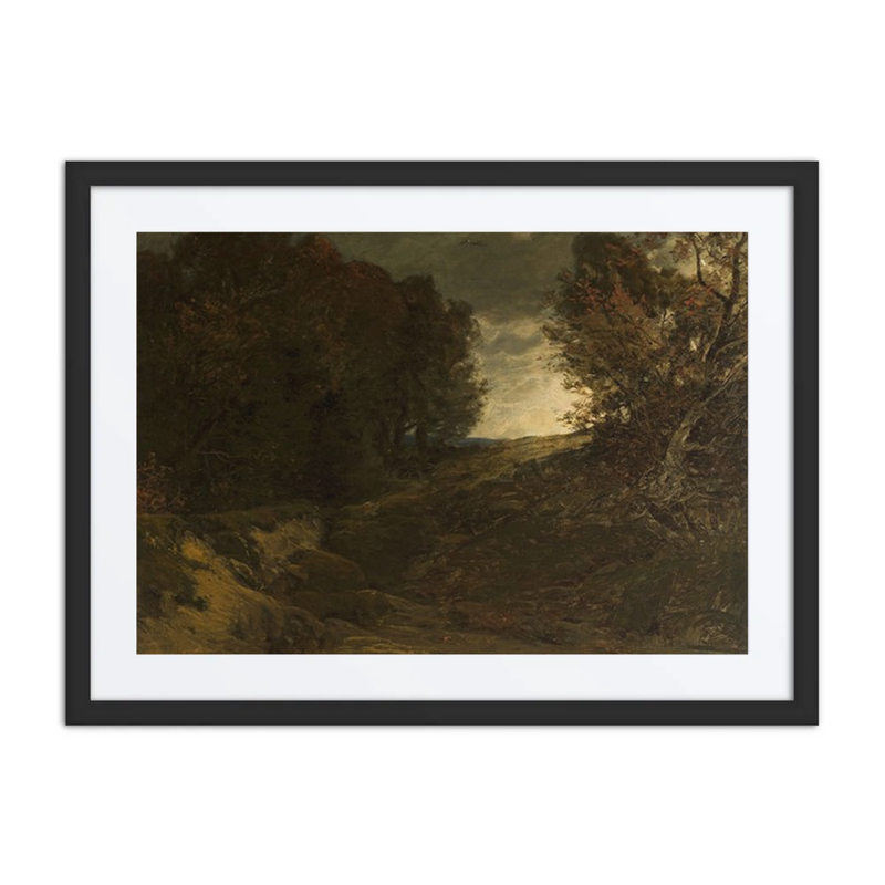 Forest Landscape with Creek