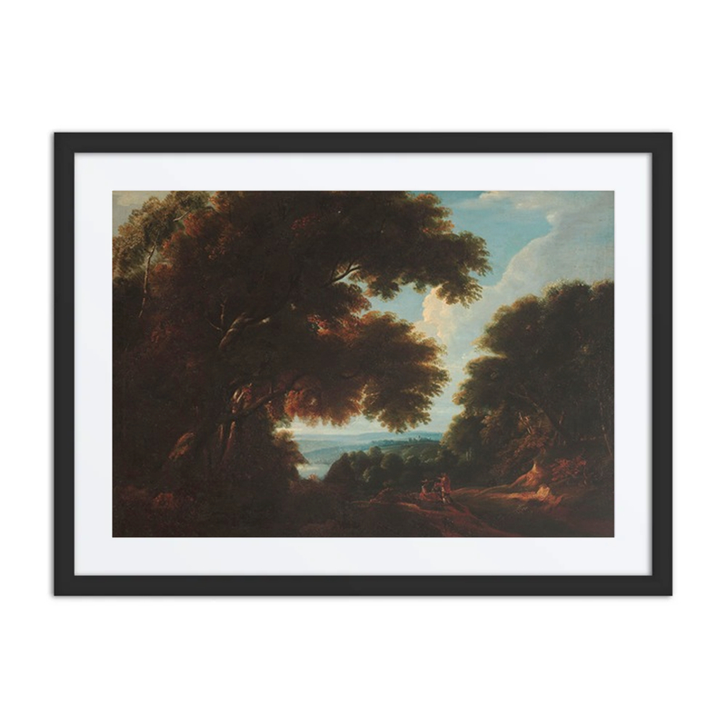Forest Landscape with Figures