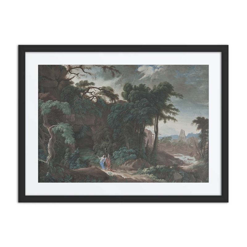 Forest Landscape with Figures