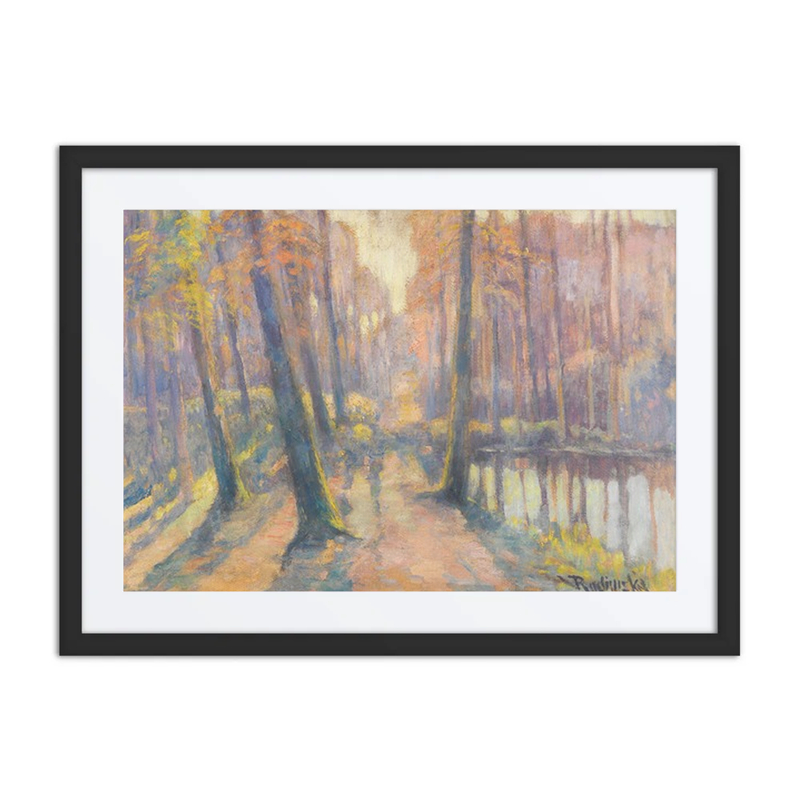 Forest Path in Autumn