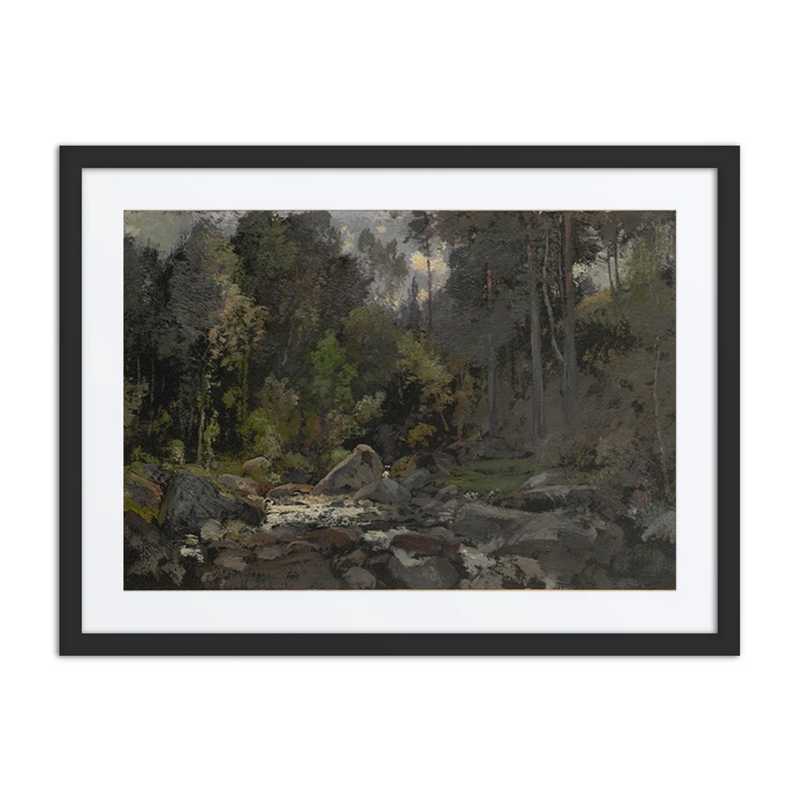 Forest Stream in Przesieka