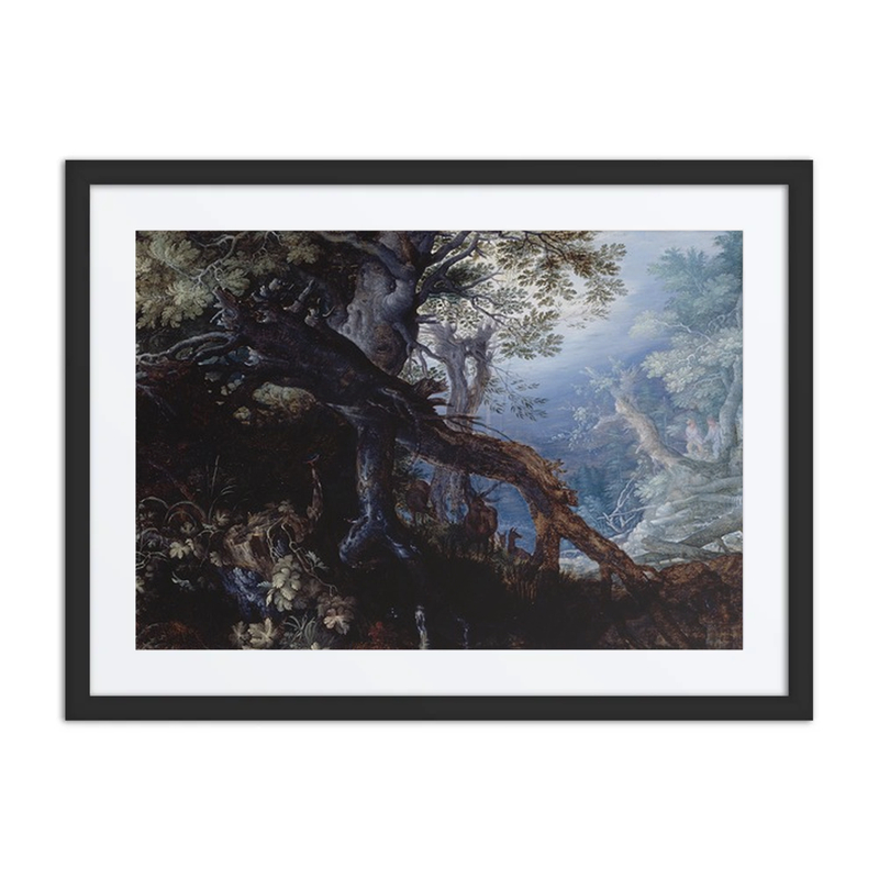 Forest with Deer