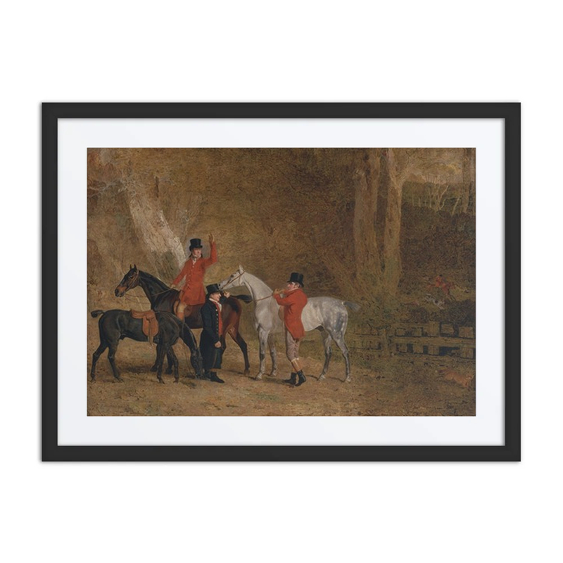 Fox Hunting Scene
