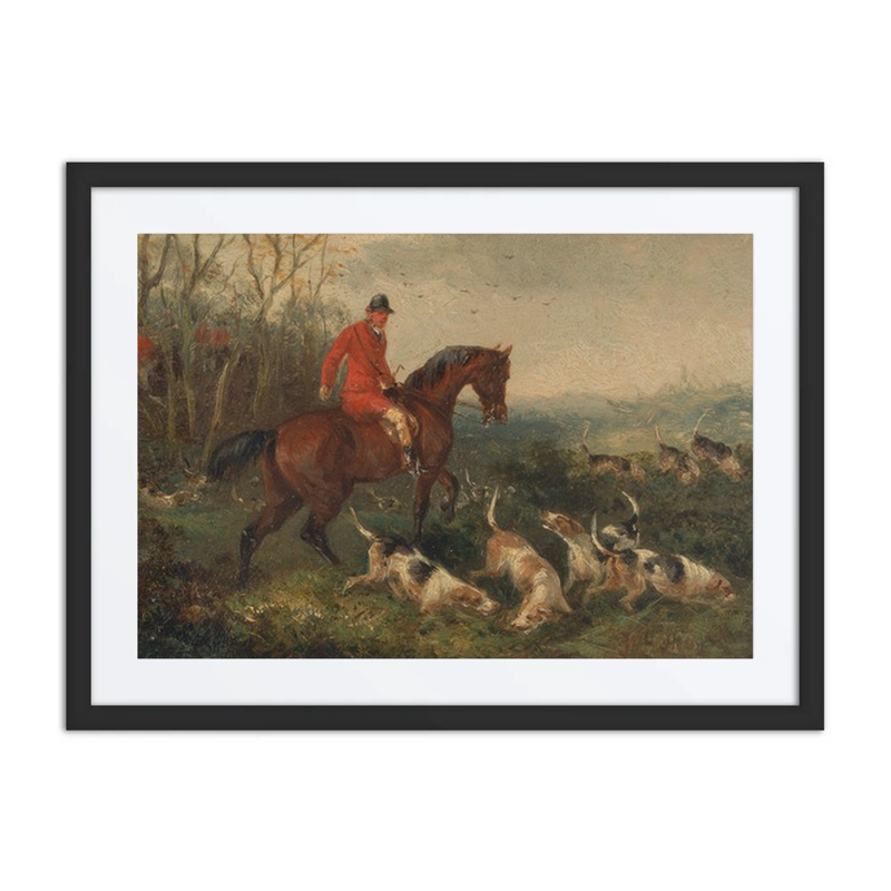 Foxhunting; at Cover