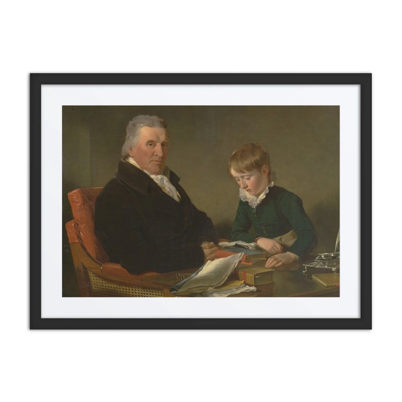 Francis Noel Clarke Mundy and His Grandson, William Mundy
