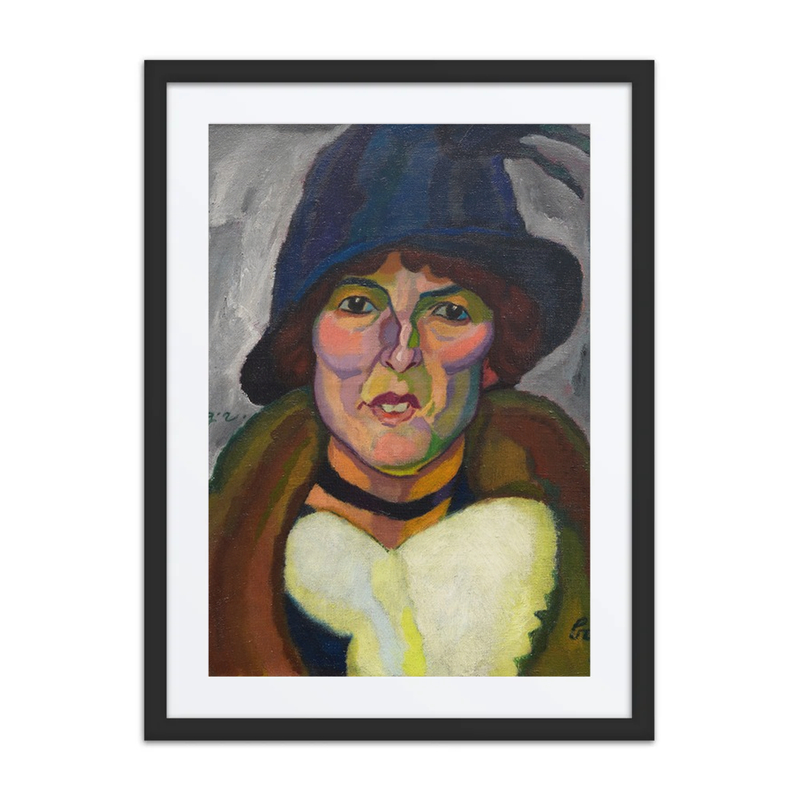 Frau Mit Hut