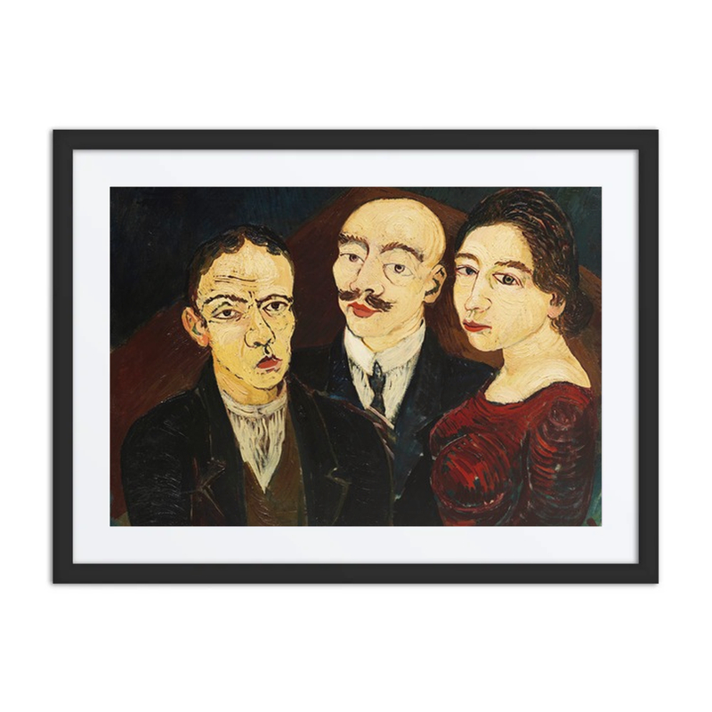 Frau Mit Zwei Männern