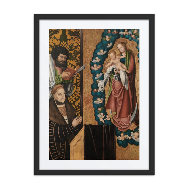 Frederick the Wise Adoring the Virgin and Child