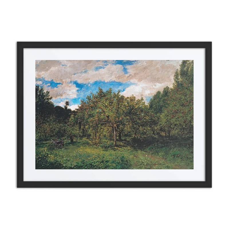 French Orchard at Harvest Time