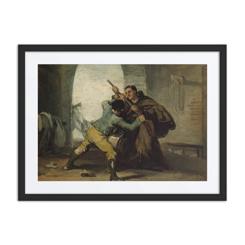 Friar Pedro Wrests the Gun from El Maragato