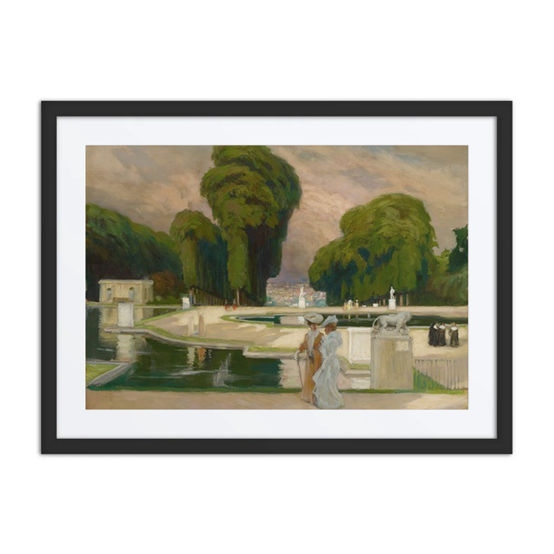 From St. Cloud Park, Paris