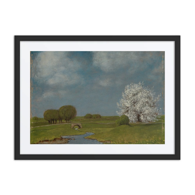 Frühling Am Bach