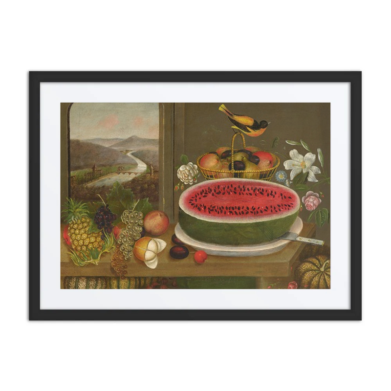 Fruit and Baltimore Oriole