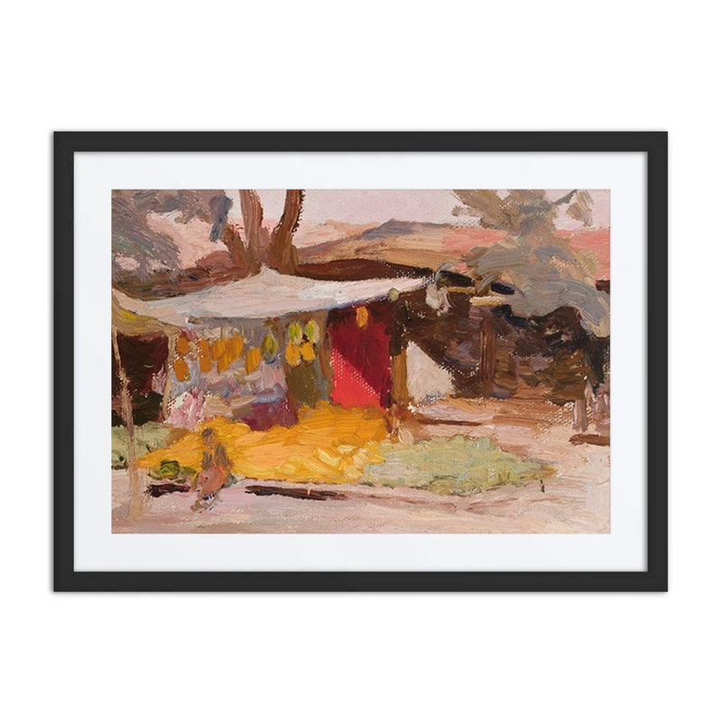 Fruit Market, Turkestan Journey