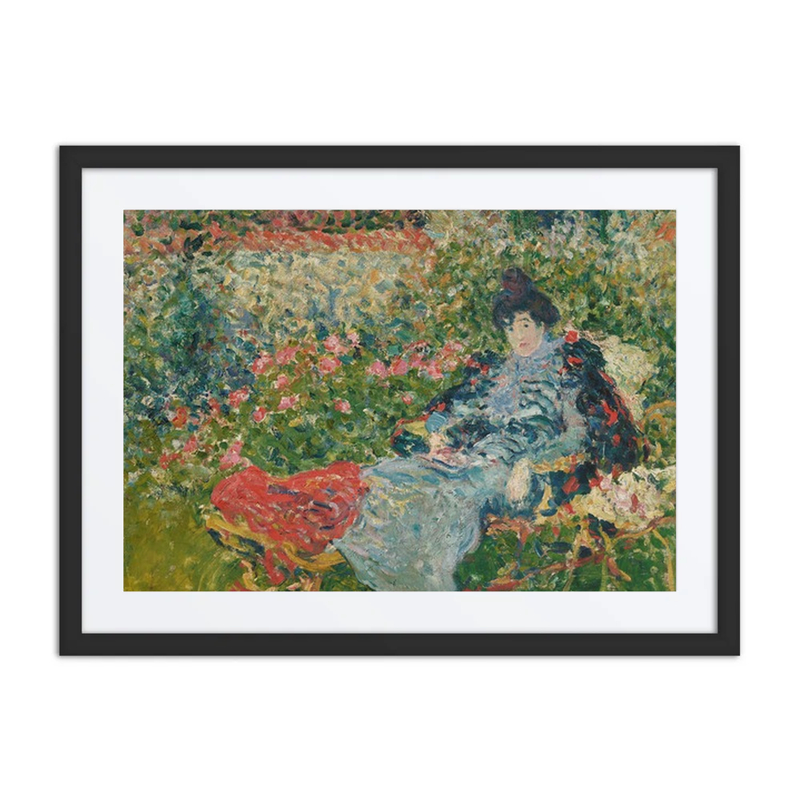 Gabrielle Valtat au Jardin