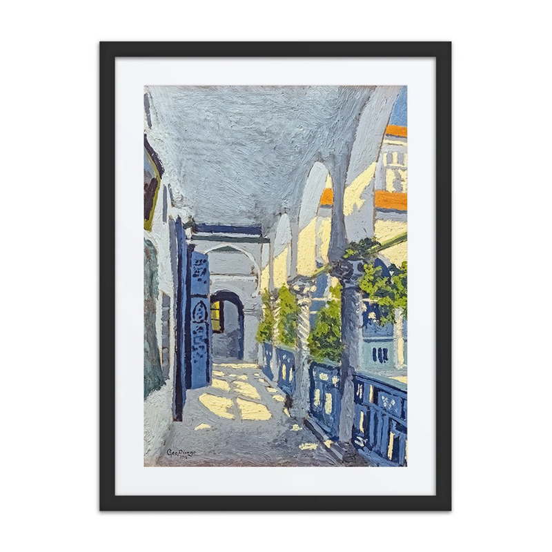 Gallery of a Moroccan Riad