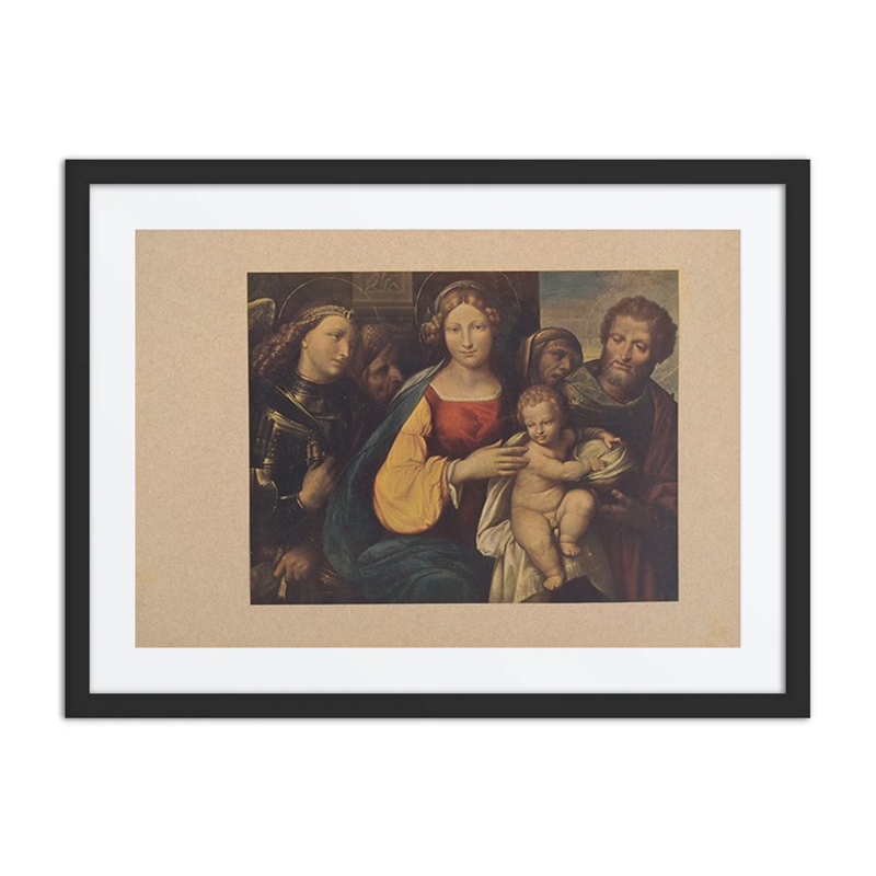 Garofalo Madonna Col Bambino E Santi