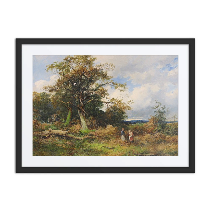 Gathering Firewood in Sutton Park, Birmingham