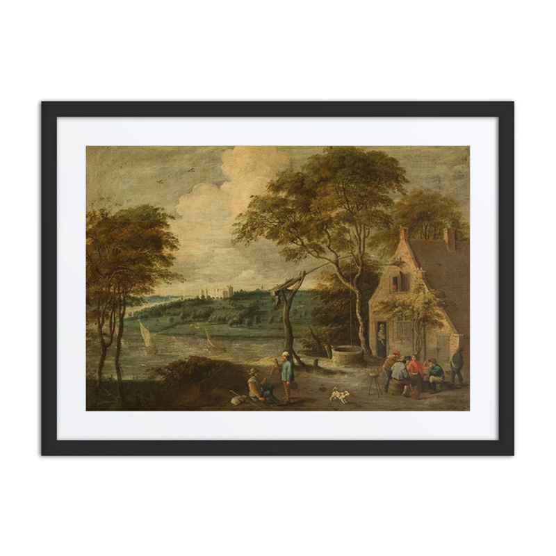 Genre Scene in a Landscape