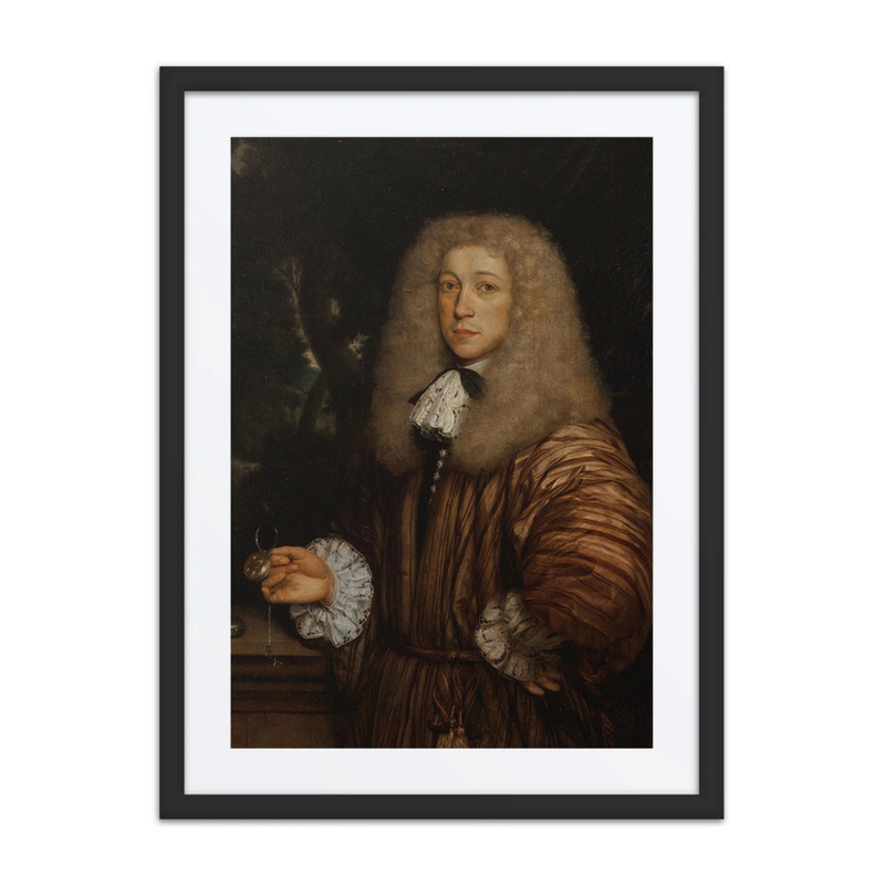 Gentleman Holding a Watch