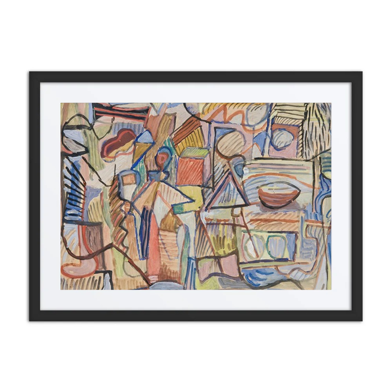 Geometric Composition with Figures