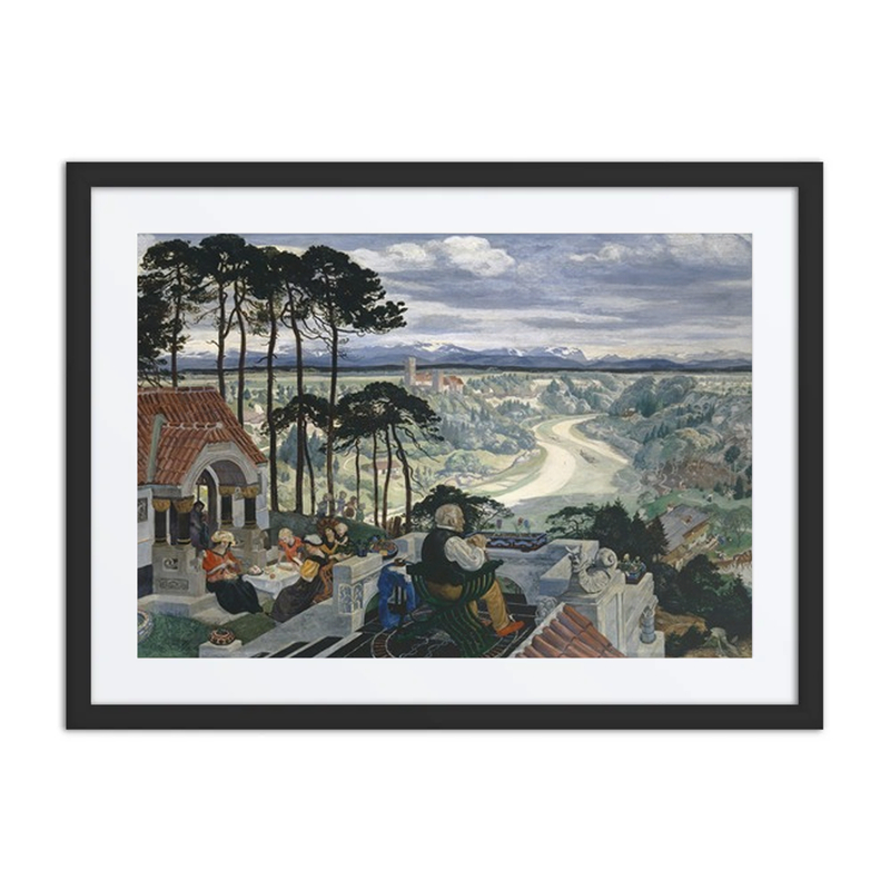 German Landscape Isar Landscape
