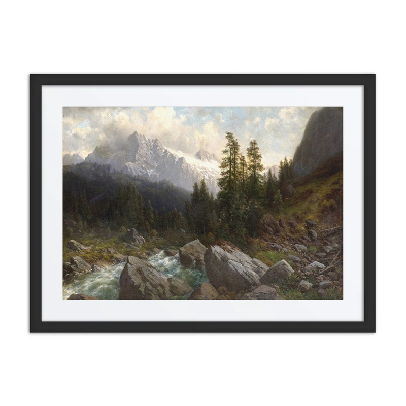 Gewitterstimmung in Den Berner Alpen