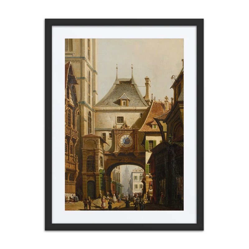 Gezicht Op Rouen
