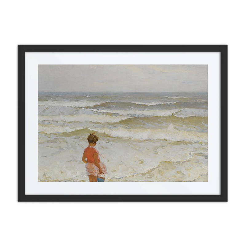 Girl by the Seashore