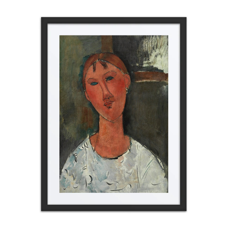 Girl in a White Blouse