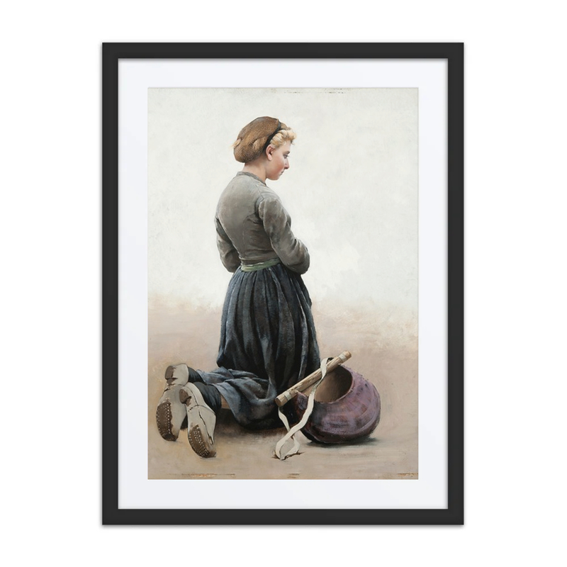 Girl Kneeling