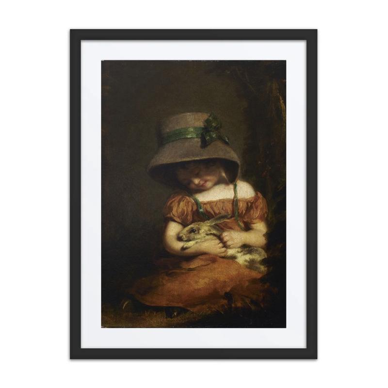 Girl with a Rabbit