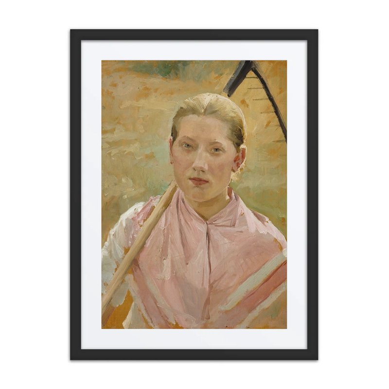 Girl with a Rake, Study for August