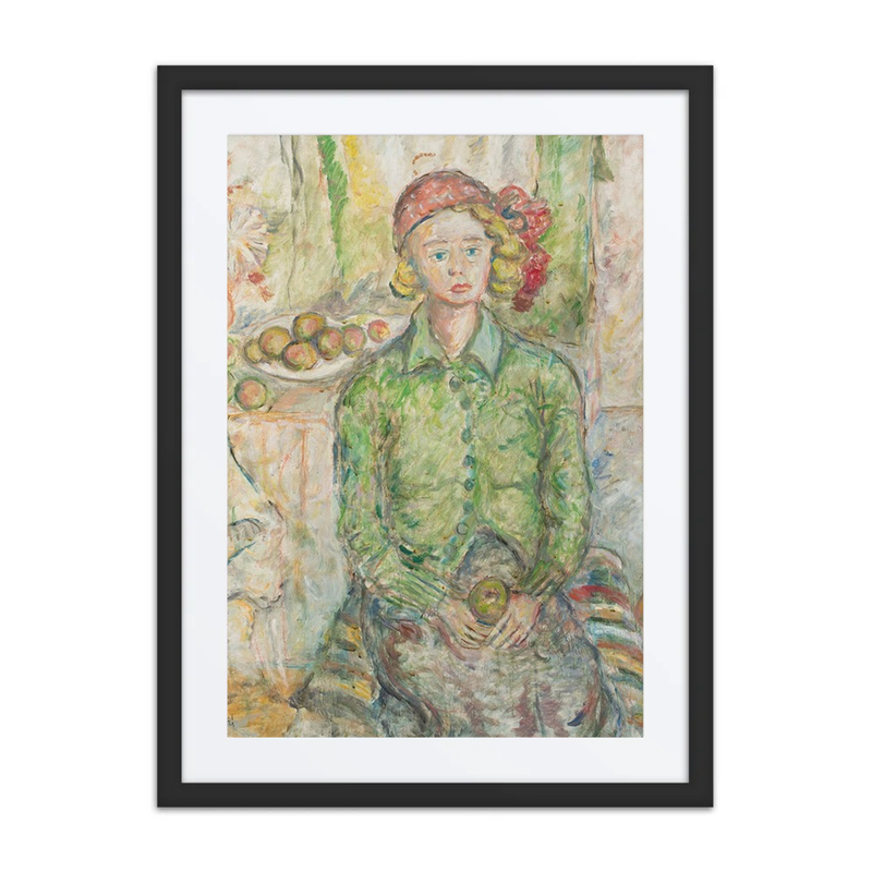 Girl with an Apple