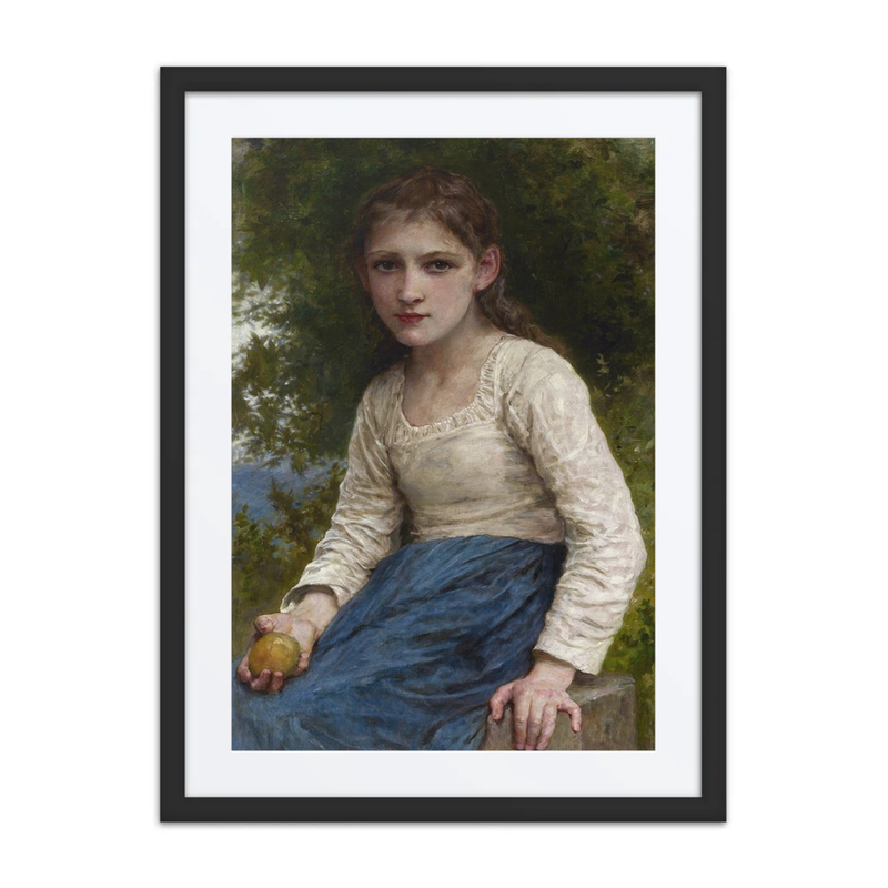 Girl with an Apple