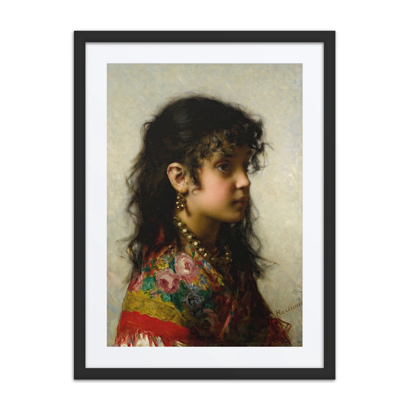 Girl with Brass Necklace