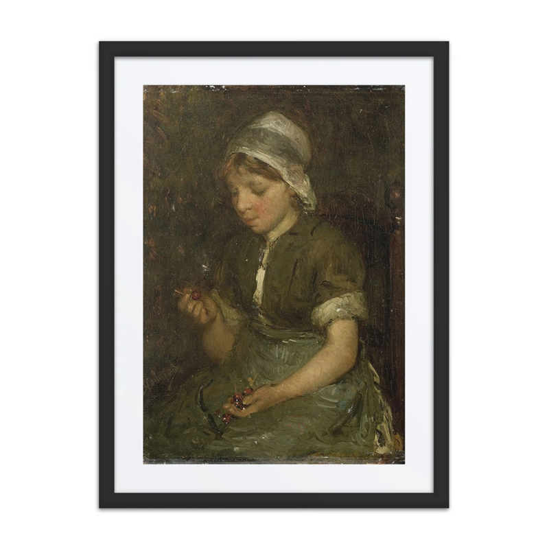 Girl with Cherries