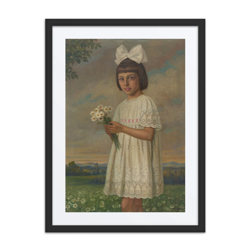 Girl with Daisies