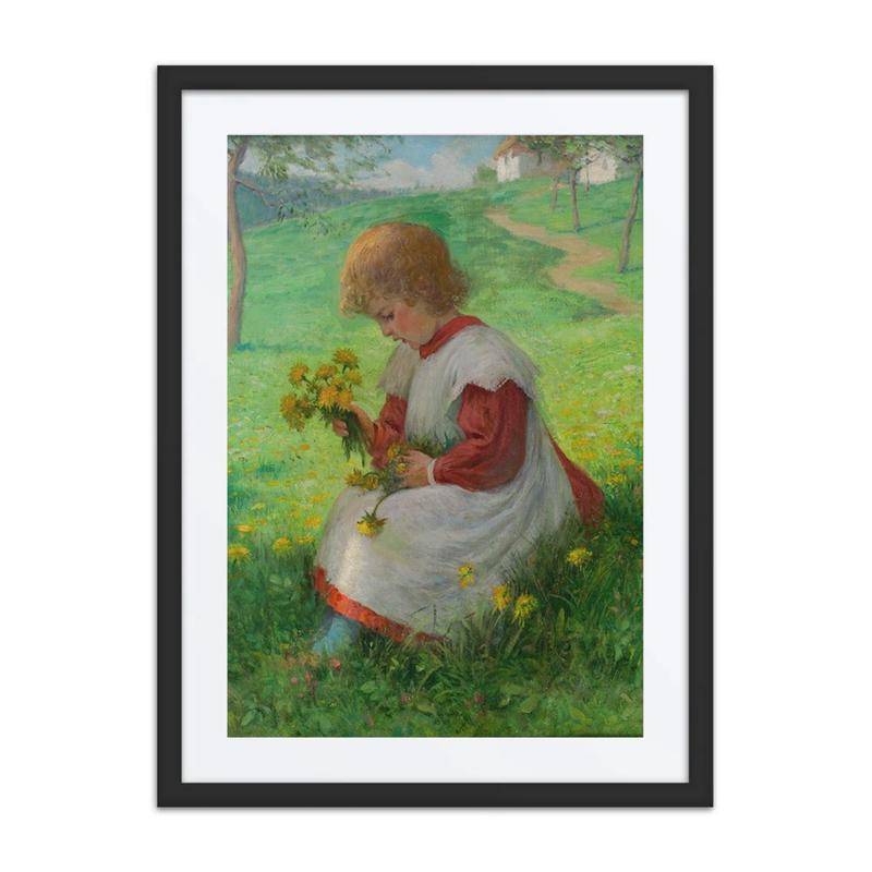 Girl with Dandelions
