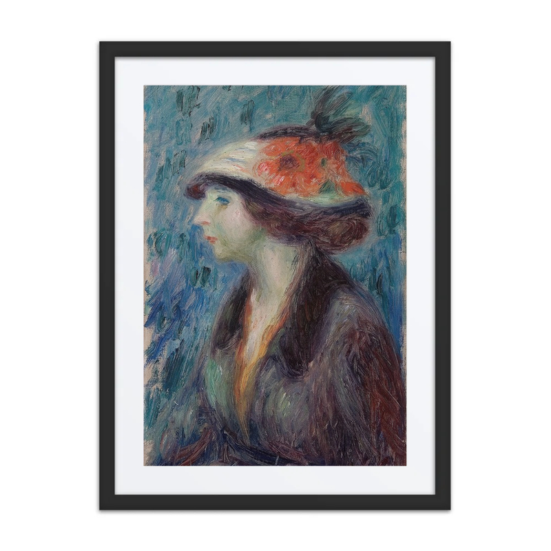 Girl with Flowered Hat