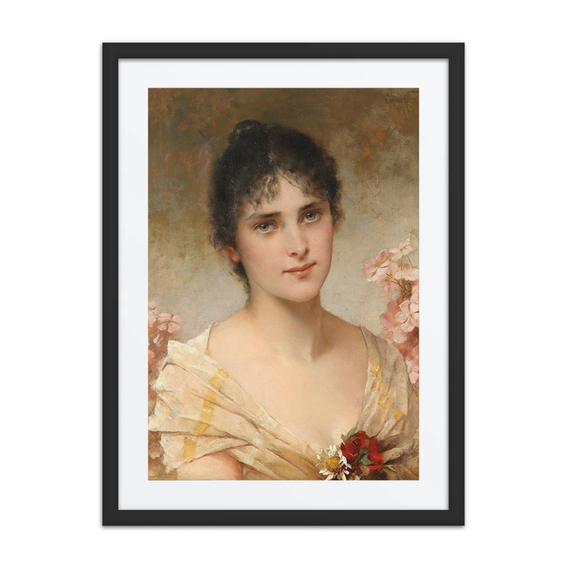 Girl with Flowers